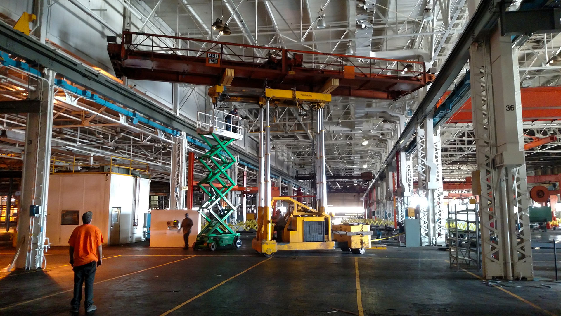 Chicago Machinery Moving and Rigging Company Diamond Rigging
