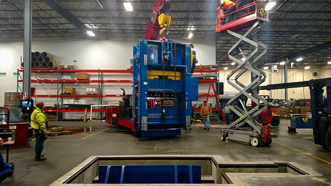 Machinery Moving - Diamond Rigging Corp