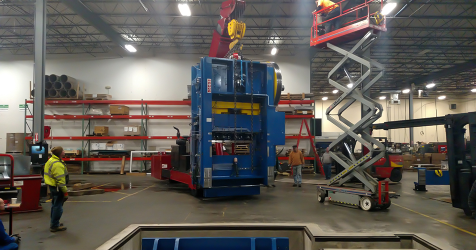 Machinery Moving - Diamond Rigging Corp